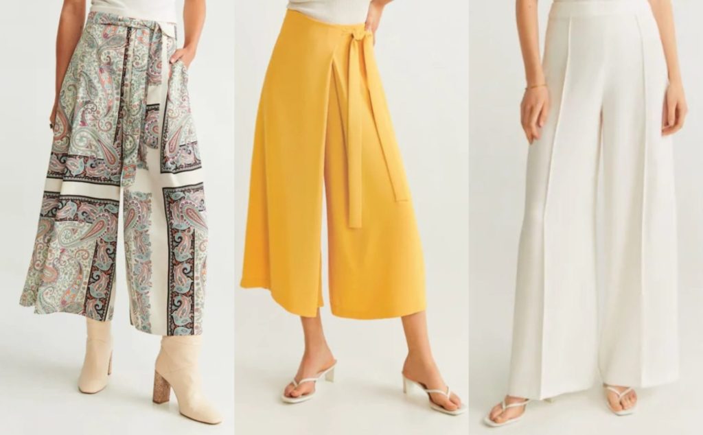 pantalón palazzo mango pantalón palazzo mango