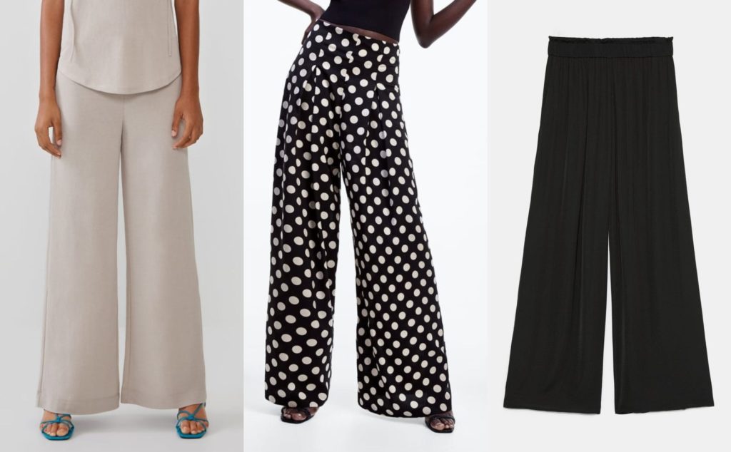 pantalón palazzo zara pantalón palazzo zara