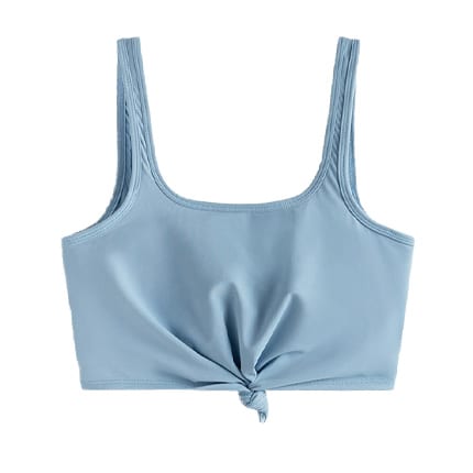 oysho yoga sujetador azul