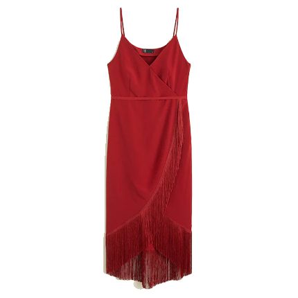 vestido de flecos vestido de flecos