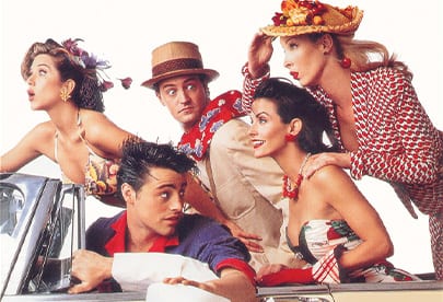 friends serie estilismos Looks de Friends