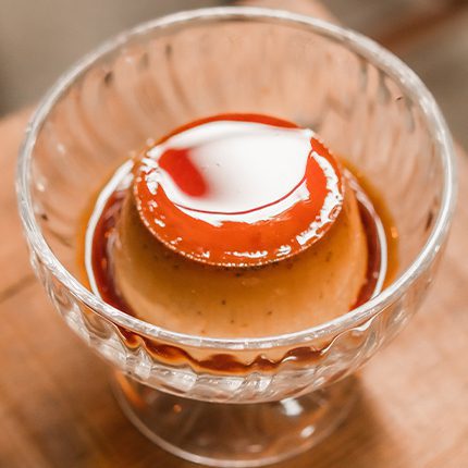 flan de cafe