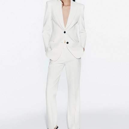 traje chaqueta mujer blanco traje chaqueta mujer blanco