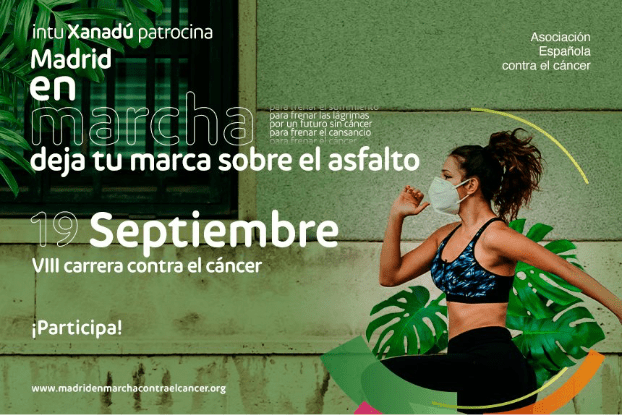 carrera contra el cáncer intu xanadú