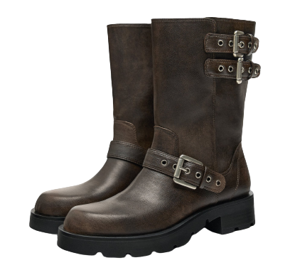 tendencias otoño 2023 botas moteras tendencias otoño 2023 botas moteras
