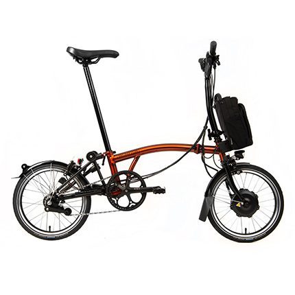 bicicletas electricas plegables Brompton