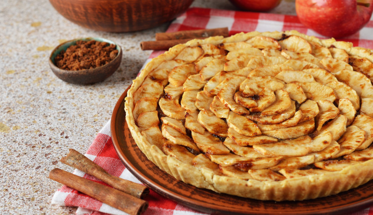 Recetas de postre tarta de manzana