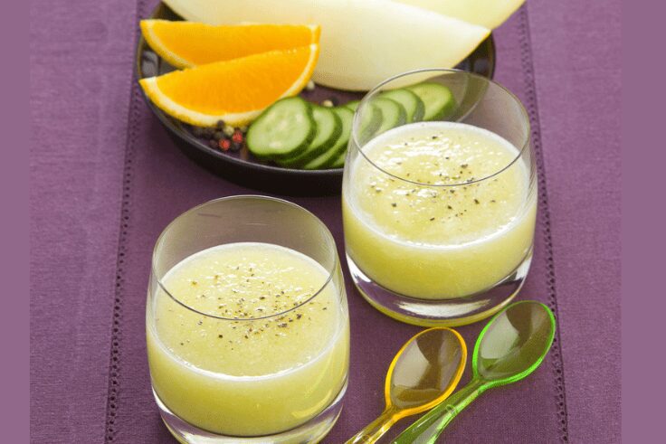 gazpacho de melón gazpacho de melón