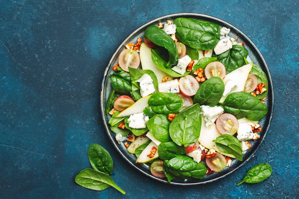 recetas de ensalada espinacas