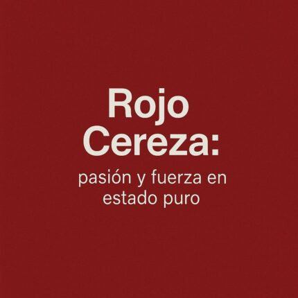rojo-cereza rojo-cereza