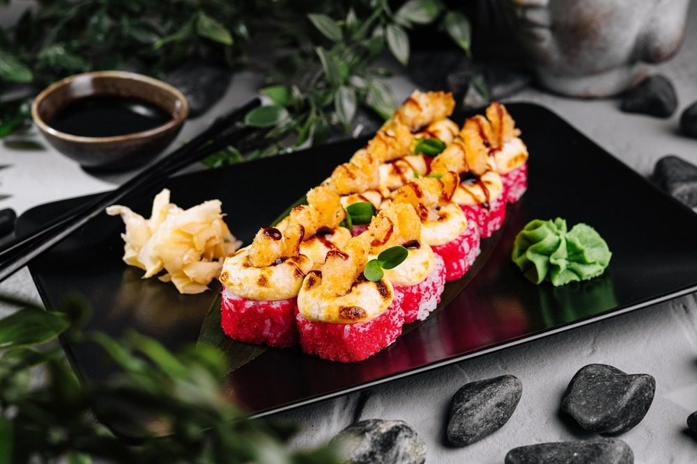 comida asiática sushi intu Xanadú