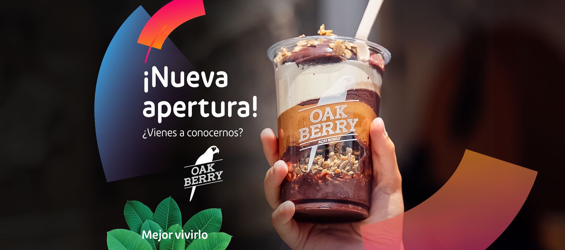 Nueva apertura Oakberry