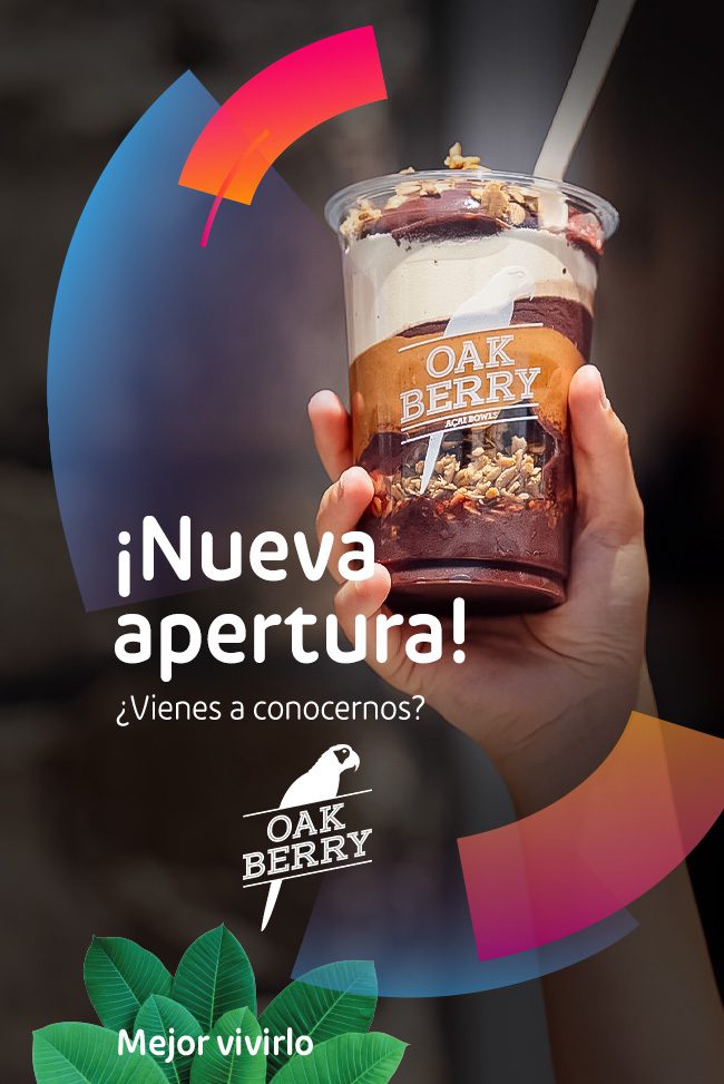 Nueva apertura Oakberry