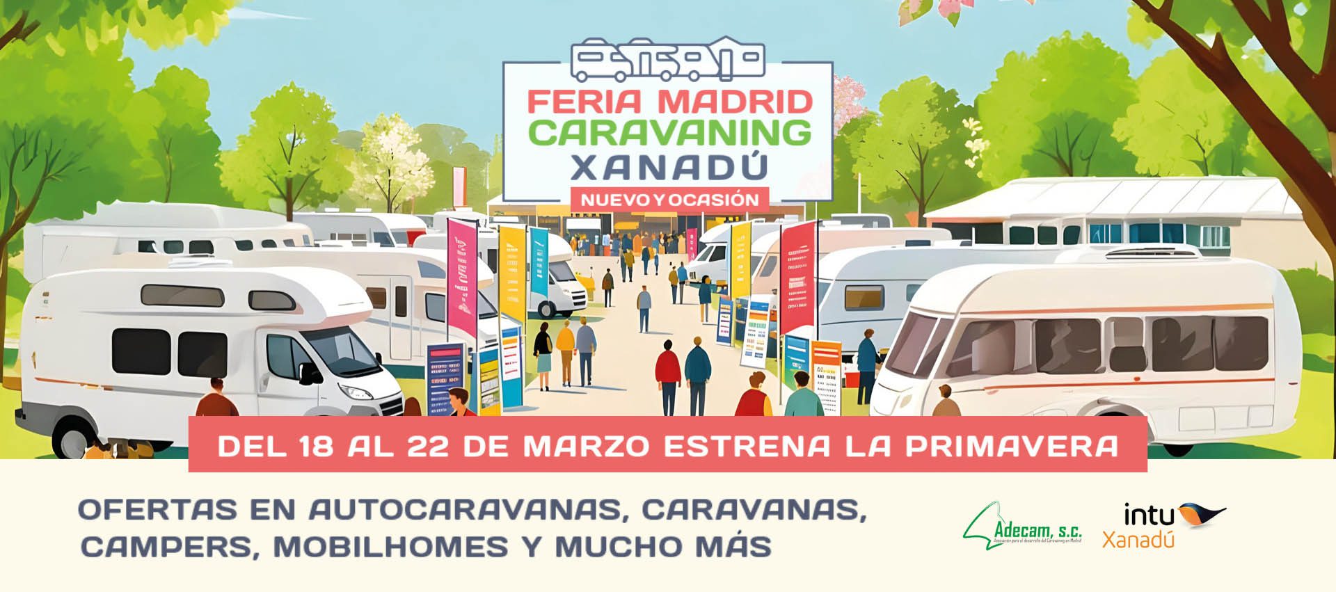 La Feria Caravaning Madrid en intu Xanadú 2026